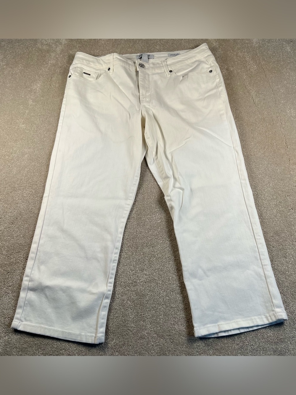 Nine West Chrystie Capri White Casual NWT women's 12